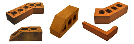 cut bricks